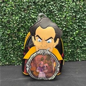 Loungefly Disney Villains Scene Gaston Mini Backpack